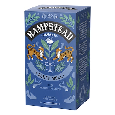 Hampstead Organic Sleep Well Bio Herbal Infusion 20 Sachets