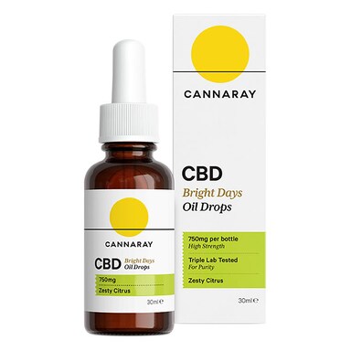 Cannaray Bright Days CBD Oil 1500mg 30ml