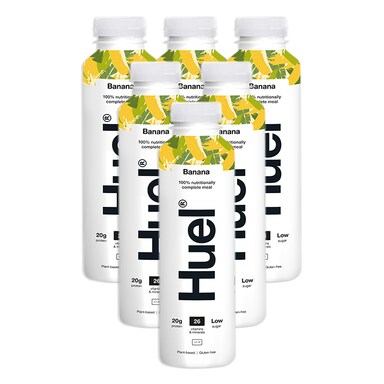 Huel 100% Nutritionally Complete Meal Banana 6 x 500ml