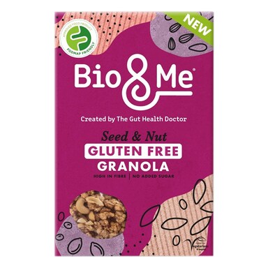 Bio & Me Gluten Free Seed & Nut Gut-Loving Granola 350g