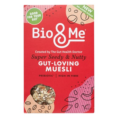 Bio & Me Super Seedy Gut-Loving Prebiotic Muesli 400g
