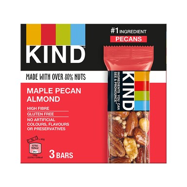 KIND Maple Pecan & Almond Multipack 3 x 30g