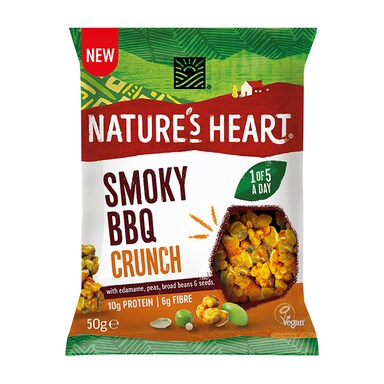 Natures Heart Smoky BBQ Crunch 50g