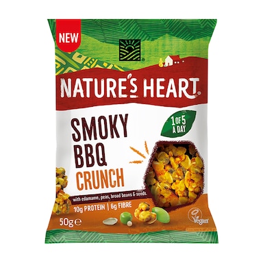 Natures Heart Smoky BBQ Crunch 50g