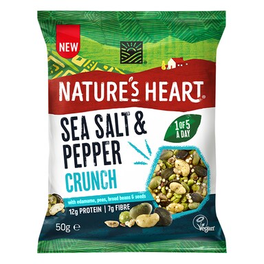 Natures Heart Crunch Salt & Pepper 50g