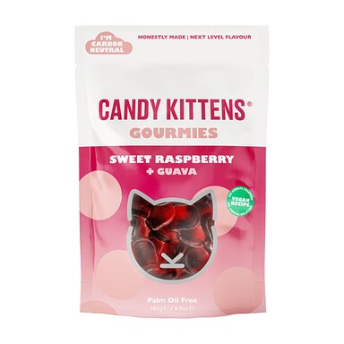 Candy Kittens Sweet Raspberry & Guava 140g