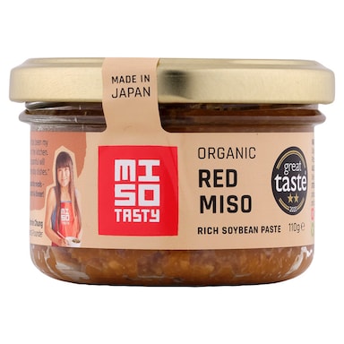 Miso Tasty Organic Red Miso Rich Soybean Paste 110g