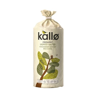 Kallo Sea Salt Rice Cakes 130g