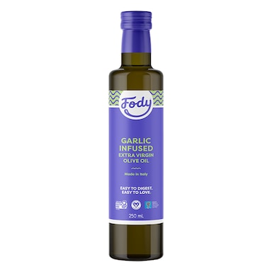 Fody Garlic Infused Extra Virgin Olive Oil 250ml