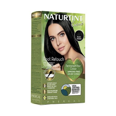 Naturtint Root Retouch Crème - Black Shades 45ml