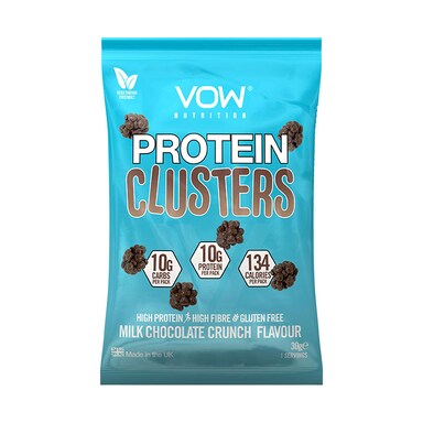 VOW Nutrition Protein Clusters Milk Chocolate 30g