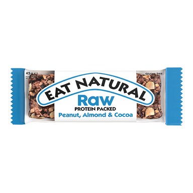 Eat Natural Raw Protein Packed Peanut, Almond & Cocoa 45g