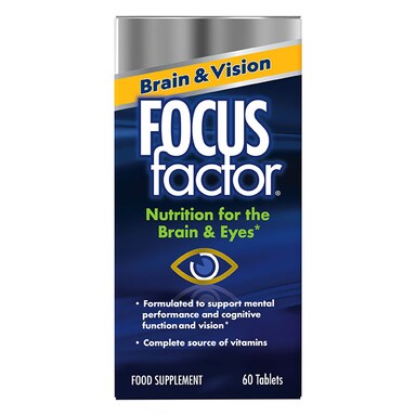 Focus Factor Brain & Vision 60 Tablets