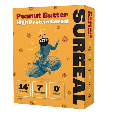 Surreal High Protein Cereal Peanut Butter 240g