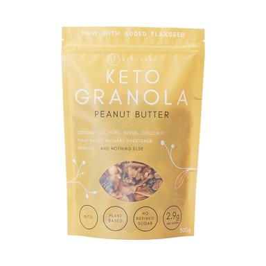 Keto Hana Peanut Butter Granola 300g