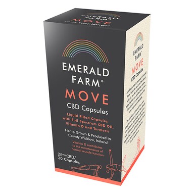 Emerald Farm Move CBD 30 Capsules