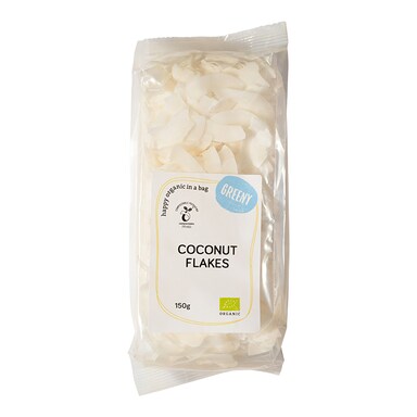 Greeny Organic Coconut Flakes 150g
