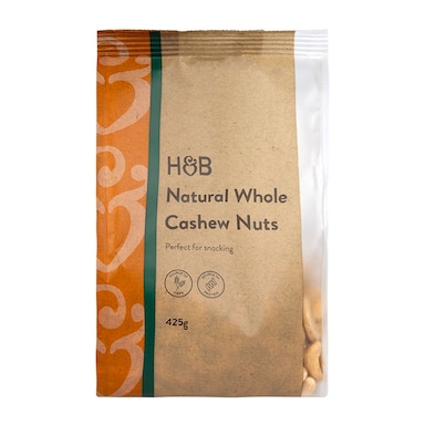 Holland & Barrett Natural Whole Cashew Nuts 425g