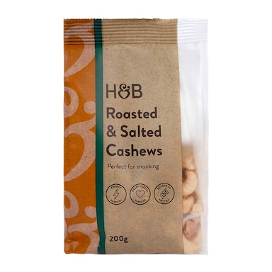 Holland & Barrett Roasted & Salted Cashew Nuts 200g