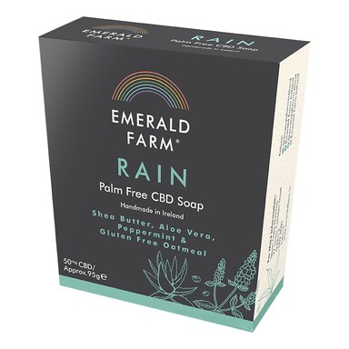 Emerald Farm Rain CBD Soap 95g