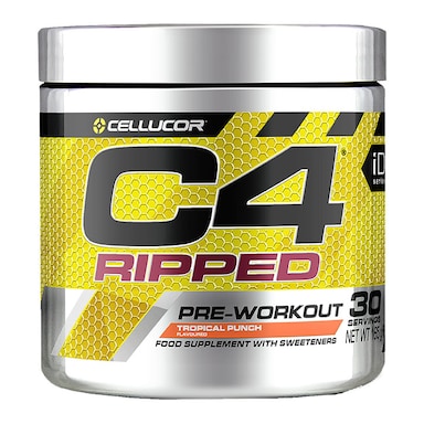 Cellucor C4 Ripped Pre-Workout Tropical Punch 165g