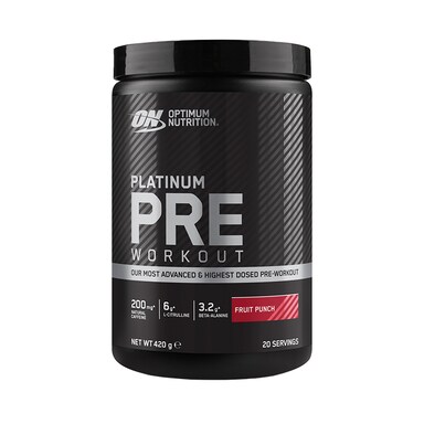 Optimum Nutrition Gold Standard Pre-Workout Advanced Fruit Punch Powder 420g