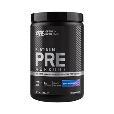Optimum Nutrition Gold Standard Pre-Workout Advanced Blue Raspberry Powder 420g
