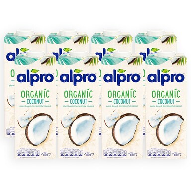 Alpro Organic Original Coconut 8 x 1l