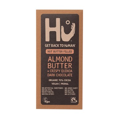 Hu Almond Butter & Crispy Quinoa Dark Chocolate Bar 60g