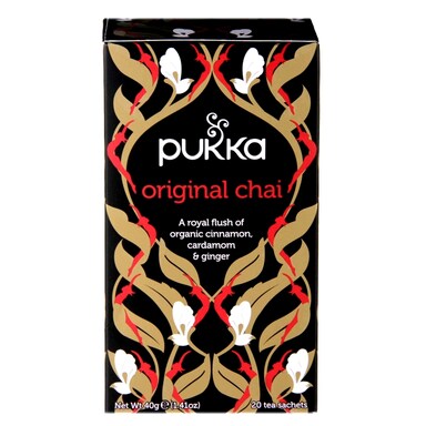 Pukka Fairtrade Original Chai 20 Tea Bags
