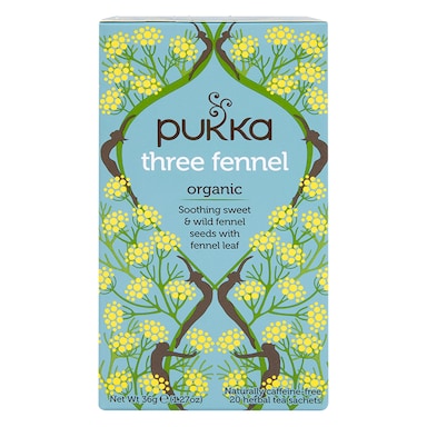 Pukka Three Fennel Tea 20 Tea Bags