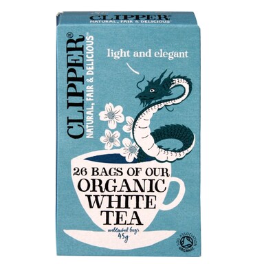 Clipper Organic White Tea 26 Tea Bags