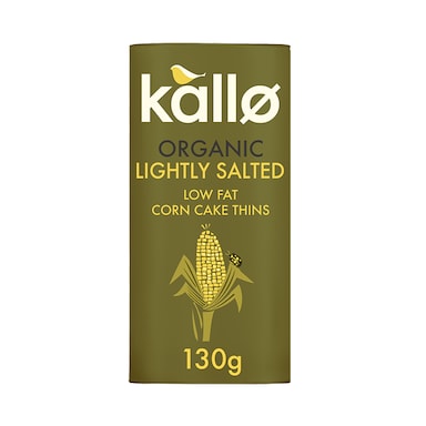 Kallo Organic Corn Cakes 130g
