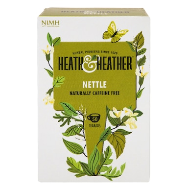 Heath & Heather Tea Nettle 50 Tea Bags