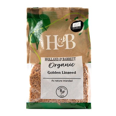 Holland & Barrett Organic Golden Linseed 250g
