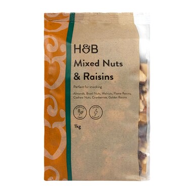 Holland & Barrett Mixed Nuts & Raisins 1kg