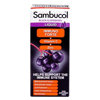 Sambucol Immuno Forte Black Elderberry Formula 120ml