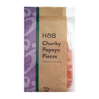 Holland & Barrett  Chunky Papaya Pieces 250g