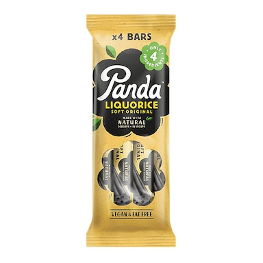 Panda All Natural Soft Liquorice 4 x 32g Bar