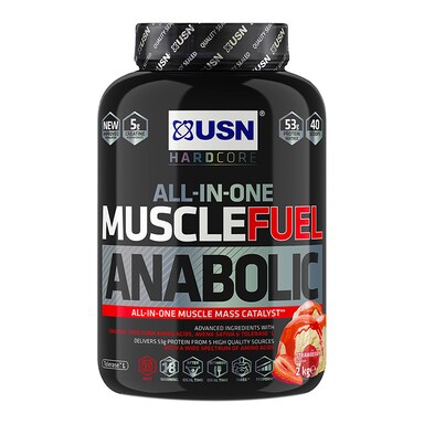 USN Muscle Fuel Anabolic All-In-One Shake Strawberry 2kg