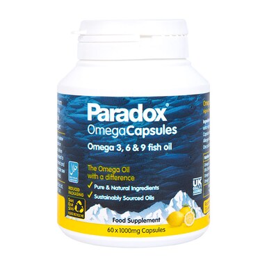 Paradox Omega 3 6 & 9 60 Capsules 1000mg