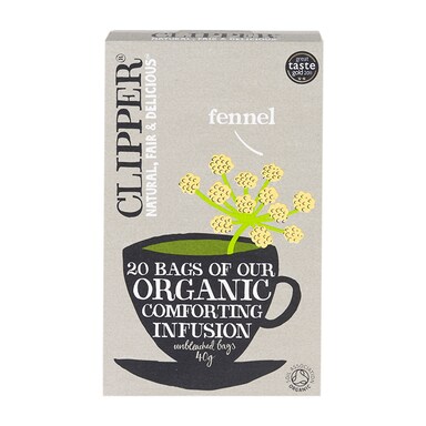 Clipper Organic Comforting Infusion Fennel 20 Tea Bags