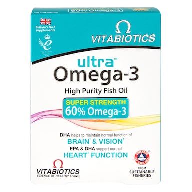 Vitabiotics Ultra Omega-3 60 Capsules