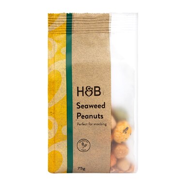 Holland & Barrett Seaweed Peanuts 75g