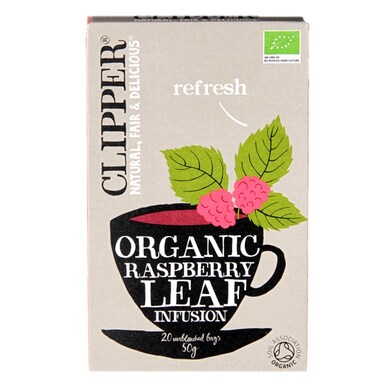 Clipper Organic Relaxing Infusion Raspberry Leaf 20 Tea Bags
