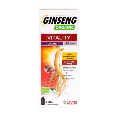 Ortis Organic Ginseng Imperial Dynasty Tonic 250ml