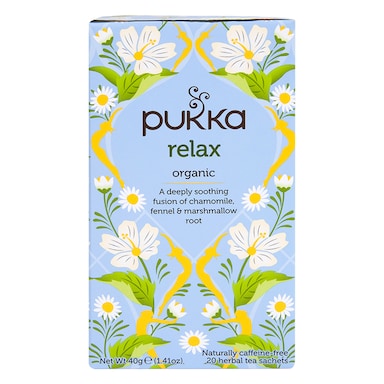 Pukka Relax Tea 20 Tea Bags
