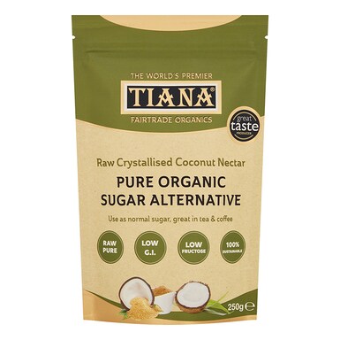 Tiana Organic Crystallised Coconut Nectar 250g