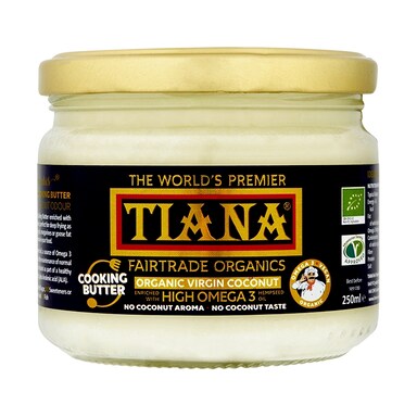TIANA Organic Omega 3 Virgin Coconut Butter 250ml