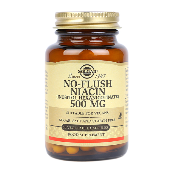 Solgar NoFlush Niacin Vegi Capsules Holland & Barrett